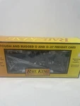 Mth Railking 30-76067 & Auto Carrier W/ (4) Md State Police Cars O-scale Nib. Fixed Price $95.99.