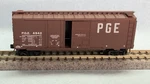 Scale Micro-trains 22070 Pge Pacific Great Eastern 40' Box Car #4942 Free Ship. Fixed Price $24.99.