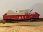 Lionel 3444 Erie Operating Cop And Hobo Gondola Car Not Tested. Fixed Price $30.00.