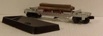 Lionel Operating Santa Fe Log Dump Flat Car 6-26774 Fo Sawmill Loader Accessory. Fixed Price $29.99.