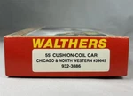 Walthers Ho Scale 932-3886 Chicago & Northwestern 55' Coil Car Kit. New!. Fixed Price $24.99.