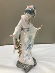 Lladro Japonesita Con Sombrilla, #5 Teruko #1451 Original Box. Fixed Price $475.00.