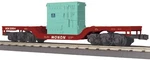 Mth Railking 30-76828 Monon Depressed Center Flatcar & Transformer New. Fixed Price $119.00.