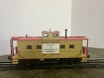 Mth Union Pacific Up 255506 CA-8 Illuminated Tan Caboose No Box Has Man Windo. Fixed Price $40.00.