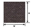 Plastruct - Plastic Pattern Sheet Ho (1:100) Asphalt Shingle (2 Pack). Fixed Price $19.38.