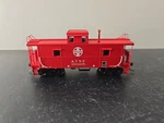 Atlas Ho 1129 Cupola Caboose Santa Fe Rd 999965 Trainman. Fixed Price $24.00.