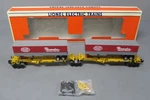 Lionel 6-16904 New York Central T.t.u.x. Flat Cars W/2 Intermodal Containers. Fixed Price $54.59.