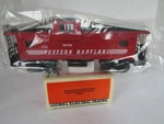 Lionel 19704 Western Maryland Extended Vision Caboose With Smoke 1989 Nib B12. Fixed Price $44.95.