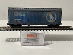 Micro Trains Great Northern Gn Blue 40' Plug Box Weathered. Fixed Price $26.95.
