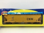 Athearn 7203 Chicago North Western Acf Centerflow Covered Hopper Cnw #490610. Fixed Price $18.00.