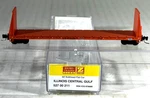 Micro-trains Z Scale 60' Bulkhead Flat Car Illinois Central Gulf 52700211. Fixed Price $22.10.