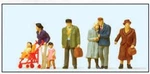 Preiser 10564 Ho Scale Passersby With Children And Pram. Fixed Price $23.07.
