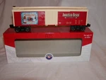 Lionel 6-85246 Vintage Anheuser Busch 2018 Woodside Reefer 027 Shelf Display. Fixed Price $68.00.