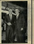 1967 Press Photo Governors George Romney And Jack Williams Greet In Phoenix, Az. Fixed Price $24.99.