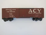 Kmt "kris Model Trains" #7469 Acy 10.5" Box Car-lionel Trucks-nice! $12.95 Ship!. Fixed Price $29.50.