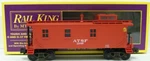 Mth 20-7703 Gauge At&sf Long Woodside Lighted Caboose #1997 Nib. Fixed Price $19.99.