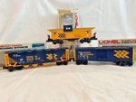 Lionel 6-9438 /6100 /6901 /16347 #1 Ontario Northland Freight Cars Lk/n. Fixed Price $225.00.