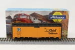 Ho Athearn Custom 40' Steel Reefer Santa Super Chief Sfrd 35334 Orange Rtr. Fixed Price $10.89.