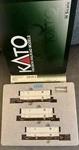 Kato 106-6111 Scale Bnsf Gunderson Double Stack Car Set. Fixed Price $130.00.