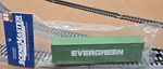 Scenemaster Ho Evergreen Container Car 949-8202 Green/white Analog Dc. Fixed Price $11.99.