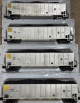 Lionel 2243050 Union Pacific Rotary Gondola W/coal Load (weathered) 4-PACK. Fixed Price $295.00.