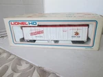 Vintage Lionel 6-9850 Budweiser Reefer Car, 1972U/73-77, Brand New Box (4). Fixed Price $35.00.