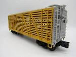 Atlas Trainman 40' Stock Car Osl/up 47734 3-RAIL. Fixed Price $55.00.