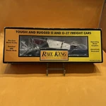 Rail King Folding Airplane Transported On Flat Car Mth 30-7621 Original Box. Fixed Price $35.00.