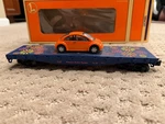 Lionel 6-19444 Gauge Flat Car W/ Volkswagon Bug. Fixed Price $20.00.