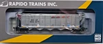 Rapido #169003A Autoflood Iii Coal Hopper Bnsf Wedge Scheme 653077. Fixed Price $35.78.