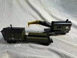 Mth Railking Gauge U.s. Army Crane Car & Tender Set 30-79551 30-79555 W/ Box. Fixed Price $165.00.