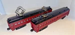 K-line By Lionel Gauge 609 & 614 Prr Interurban Commuter Cars-tested. No Ob. Fixed Price $160.00.