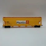 Bachmann 17534 56' Center Flow Shell Plastics Silver Series Hopper Scpx 5703. Fixed Price $12.34.
