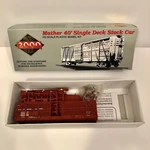 Proto 2000 Ho B&o Mather 40' Single Deck Stock Car #112058. Fixed Price $14.99.