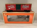 Lionel Christmas Music Playing Caroling Boxcar Tinsel Town! Gauge 12 Carols. Fixed Price $49.99.