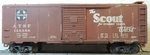 Athearn Santa Fe Scout 40' Box Car Rtr Mw Kd's # 145386 Item 5015. Fixed Price $10.99.