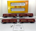 Mth Railking 30-2448-1 Metro Red Lo-v 4-CAR Subway Set PS.2 New Gauge 3V. Fixed Price $449.99.