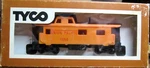 Tyco 327H:350 Ho Scale 8 Wheel Offset Cupola Caboose "union Pacific 1654". Fixed Price $12.99.
