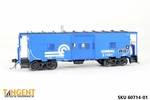Tangent Scale Models Icc Erie Conrail Bay Window Caboose 1981 + 60714 N7D. Fixed Price $149.95.