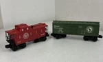 For Lionel Great Northern & Atlantic Coast Line Box Cars 6-9339 And 6-9206. Fixed Price $29.99.