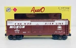 Rmt Monon Hoosier Line Box Car #646916 W/ Beepeople Figure 96499-16A New. Fixed Price $39.95.