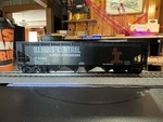 Scale Athearn Assembled Blue Box Illonis Central 4 Bay Open Hopper Ic 85867. Fixed Price $8.00.