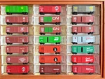 Micro-trains N-scale Double Sliding Door Boxcars See Pics/ Listing For Details. Fixed Price $22.50.