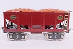 Mth Tinplate 10-1130 Maroon With Brass Trim Ore Car #221 No Box (F3). Fixed Price $124.99.