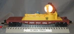 Lionel 16711 Pennsylvania Prr Operating Searchlight Car W/ Crewman O/027 Ga. '95. Fixed Price $33.00.