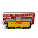 K-line K-6160 Lighted Caboose Union Pacific Gauge Box. Fixed Price $40.00.