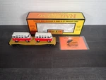 Mth Rail King Gauge Flat Car Union Pacific W/ 2 Vw Vans 30-76033. Fixed Price $50.00.