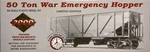 Proto 2000 #23919 50 Ton War Emergency Hopper #104603 Steel Sides Southern Kit. Fixed Price $19.50.