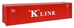 Ho Scale Walthers Scenemaster 949-8203 K-line 40' Hi Cube Corrugated Container. Fixed Price $11.88.