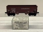 Scale Kadee Micro Trains Mtl 55130 Lackawanna Dl&w 83654 Hopper. Fixed Price $50.00.